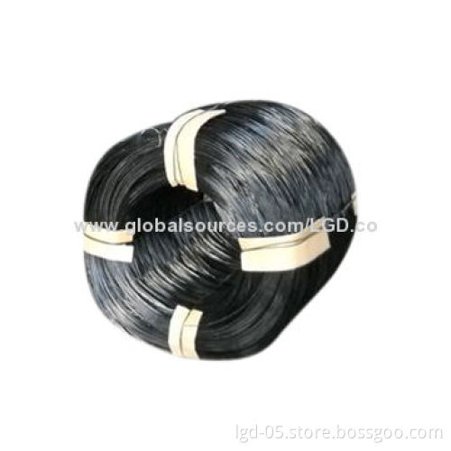 Green PVC coated wire with large coils for weaving mesh, 2.5/3.5mm